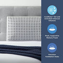 Dr. Oz Good Life King Size Memory Foam Pillow OZGLKKMPVGB - White - Brand New