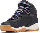COLUMBIA NEWTON RIDGE WATERPROOF HIKING BOOT - SIZE: WOMEN 5.5 - BLACK, NEW MOON - Like New