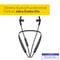 JABRA EVOLVE 65E WIRELESS NECKBAND HEADSET LINK 370 MS-OPTIMIZED  - BLACK - Like New
