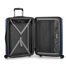 TRAVELER'S CHOICE ARCHER POLYCARBONATE HARDSIDE SPINNER LUGGAGE - NAVY - Like New