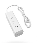 Tessan Surge Protector Power Strip 15 FT Cord 9 Outlets 3 USB Ports - White Like New