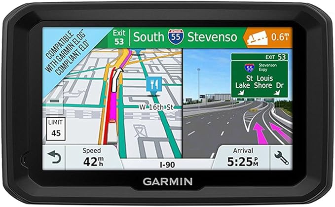 Garmin Dezl 580 LMT-S 5" GPS Navigator Dual USB DC Expander 010-01858-02 - Black Like New