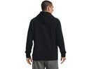 1300123 UNDER ARMOUR MEN'S HUSTLE FLEECE HOODIE BLACK SIZE XL - Brand New