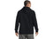 1300123 UNDER ARMOUR MEN'S HUSTLE FLEECE HOODIE BLACK SIZE XL - Brand New