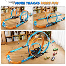 LILYBUDS TOY CAR TRACK GIFT SET FOR BOYS age 3-12, MULTIPLE CONFIGURATIONS - Like New