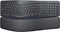 Logitech ERGO K860 Wireless Ergonomic Keyboard Wrist Rest 920-009166 - Black Like New