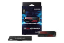 SAMSUNG 990 PRO W/ HEATSINK SSD 2TB, PCIE GEN4 M.2 2280 MZ-V9P2T0CW - BLACK - Like New