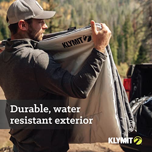 KLYMIT HORIZON OVERLAND PACKABLE CAMPING BLANKET COMFORTER 13HOGY01C - GRAY - Brand New