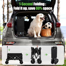 NBONEBS Folding Cart 300LBS Capacity, Load and 200L Capacity, - Scratch & Dent