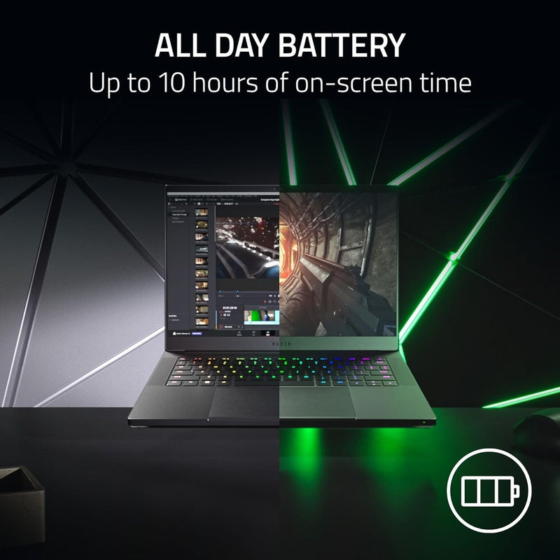 Razer Blade 14 14" QHD+ AMD Ryzen 9 7940HS 16GB 1TB SSD RTX 4070 - Black - Like New