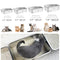 PWTAA STAINLESS STEEL CAT LITTER BOX HIGH SIDE SC07001-6 - SILVER - Like New
