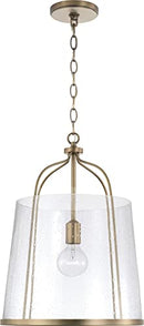 HomePlace Lighting 347011AD Madison Transitional Seeded Glass Light Fixture - Brand New