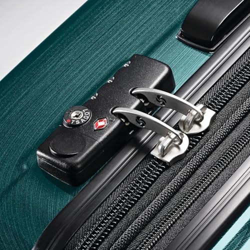 SAMSONITE WINFIELD 2 HARDSIDE EXPANDABLE LUGGAGE SPINNER WHEELS - CACTUS GREEN - Like New