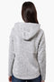 CANADA WEATHER GEAR CHEST LOGO FLEECE HOODIE - SIZE: WOMEN XL - GRAY - Brand New
