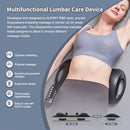ALPHAY MULTIFUNCTIONAL LUMBAR TRACTION WITH HEAT & MASSAGE - BLACK/GRAY - Like New