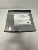 MILANO COLLECTION 1000 THREAD COUNT 4 PC SHEET SET. FULL SIZE - SILVER - Like New