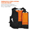 Ergodyne Chill Its 6260 Cooling Vest with Rechargeable Ice Packs SMALL/MEDIUM Like New