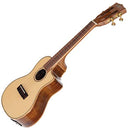 Kala KA-SKCGE-C Solid Spruce Top Koa Gloss Concert Cutaway Acoustic - Natural - Brand New