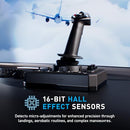 HONEYCOMB AERONAUTICAL FOXTROT AVIATION STICK FOR MAC/WINDOWS HC003363 - BLACK - Like New
