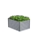 SAVANA GALVANIZED RAISED GARDEN BED 48"L×36"W×24"H, TITANIUM - Scratch & Dent