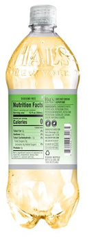 Hal's New York Diet Ginger Ale 20 Fl Oz Bottles (Pack of 24) - Brand New