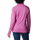 AK9965-665 COLUMBIA WOMEN PARK VIEW GRID FLEECE JACKET M WILD FUCHSIA HEATHER - Like New