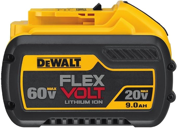 DEWALT FLEXVOLT 20V/60V MAX Battery 9.0-Ah DCB609 - Yellow - Like New