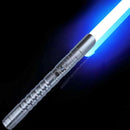 KYBERS Basic Series Light Saber with 11 Colors Changeable Metal Hilt RGB -Silver - Like New