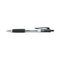 Universal UNV15530 1 mm Comfort Grip Retractable Ballpoint Pens - Medium, Black - Brand New