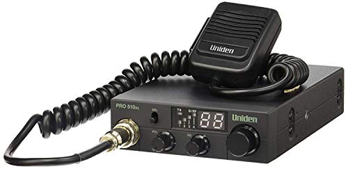 UNIDEN PRO510XL PRO SERIES 40-CHANNEL CB RADIO COMPACT DESIGN - BLACK - Like New