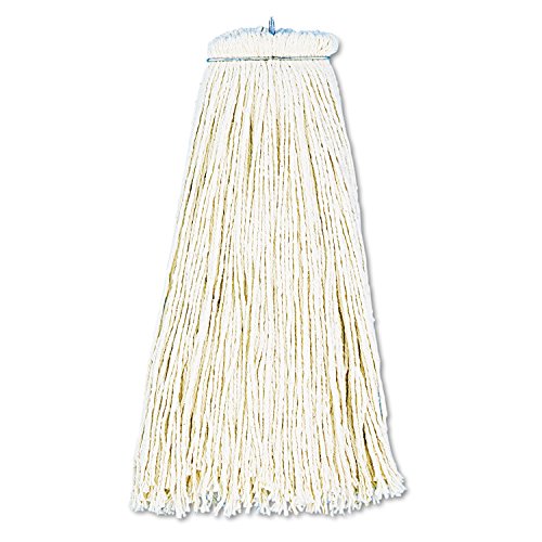 BOARDWALK UNISAN 716C WHITE COTTON CUT-END WET MOP HEAD 16-OUNCES -WHITE - Brand New