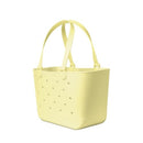Simple Modern Waterproof Rubber Beach Bag | Large | Yellow - Brand New