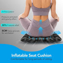 RUIERS Travel Cushion for Airplane, Inflatable Seat Cushion 18 X16'' - BLACK - Like New