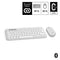 Logitech Pebble 2 Combo for Mac, Wireless Keyboard and Mouse 920-012201 - White - Like New