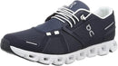 ON MEN'S CLOUD 5 SNEAKERS - SIZE: MEN 11 - MIDNIGHT/WHITE - Like New