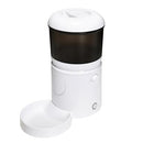 AMAZON BASICS AUTOMATIC CAT FEEDER VOICE RECORDER SLOW FEED 4L CAPACITY - WHITE - Like New