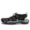 KEEN MEN NEWPORT H2 CLOSED TOE WATER SANDAL SIZE MEN 9 BLACK - Like New
