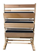 GRO Products VGS-3248C-S Vertical Garden Bed 36"W X 50"H X 21"D Cedar - NEW - Brand New