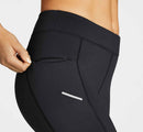 HOKA WOMEN'S PERFORMANCE TIGHT - SIZE: WOMEN M - BLACK - Brand New