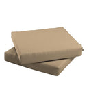 California Umbrella Outdoor Replacement Patio Chair Pad Set of 2, 18 x 18 Inch - Like New