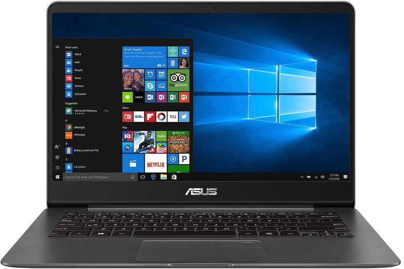 For Parts: ASUS ZENBOOK 14" FHD i7-8550U 16 512GB SSD MX150 - PHYSICAL DAMAGE-NO POWER