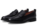 W28188 COLE HAAN WOMEN STASSI PENNY LOAFER SIZE 9W/ M 6.5/ EU 39.5 BLACK LEATHER - Like New