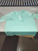 HURLEY LONG SLEEVE HOODED SHIRT - SIZE: MEN XL - TROPICAL MIST - Brand New