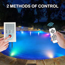 TANDANIC COLOR CHANGING LED POOL LIGHT, 10 INCH WET NICHE UNDERWATER - STAINLESS - Like New