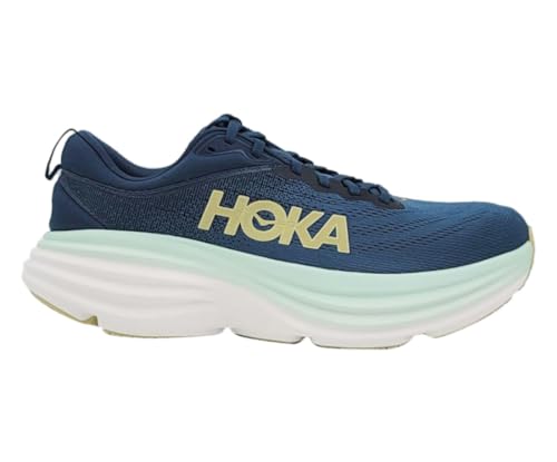 1123202 HOKA MEN'S BONDI 8 WALKING SNEAKER MIDNIGHT OCEAN - Scratch & Dent