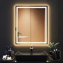 SYATO 30X36 LED BATHROOM MIRROR, FRONT BACKLIGHT VANITY, DJ2S-9176 - NEUTRAL - Like New