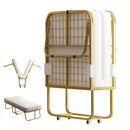 PUREMIND FOLDING BED WITH MATTRESS FOR ADULTS 75”L X 38”W PM-FOLDBEDMAT-GLD - Like New