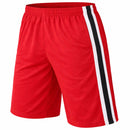JUMP START MOISTURE WICKING PERFORMANCE SHORTS - SIZE: MEN M - RED/WHITE/BLACK - Brand New