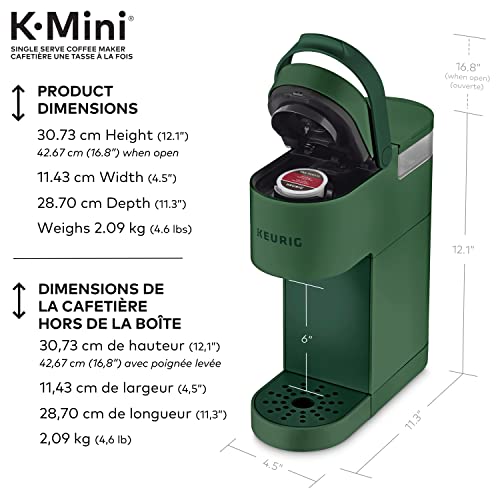 Keurig K-Mini Single Serve K-Cup Pod Coffee Maker KEURIG K-MINI - EVERGREEN - Like New