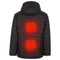 HELIOS – THE HEATED COAT – PAFFUTO STYLE FOR MEN - SIZE: MEN XL - BLACK - Like New